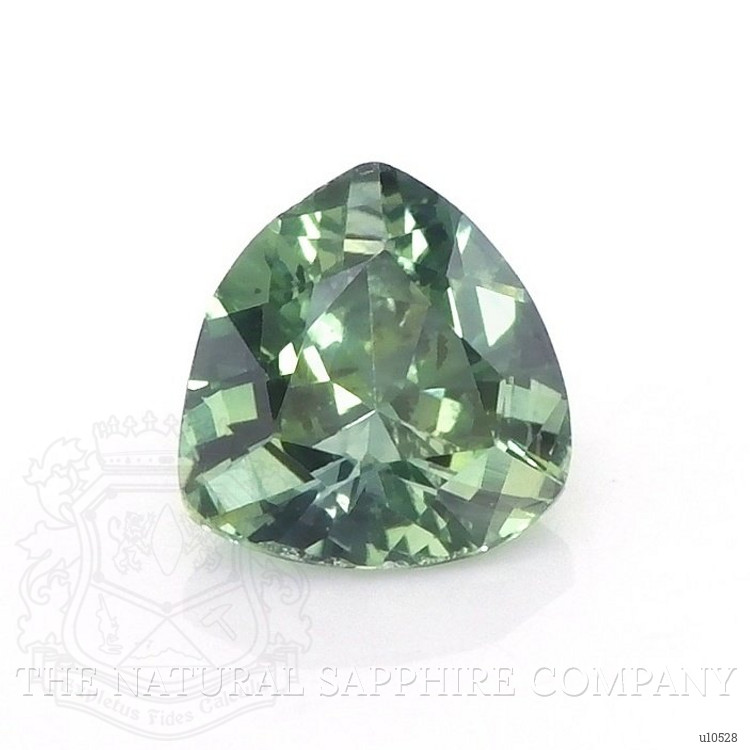 0.59 Ct. Green Sapphire from Montana