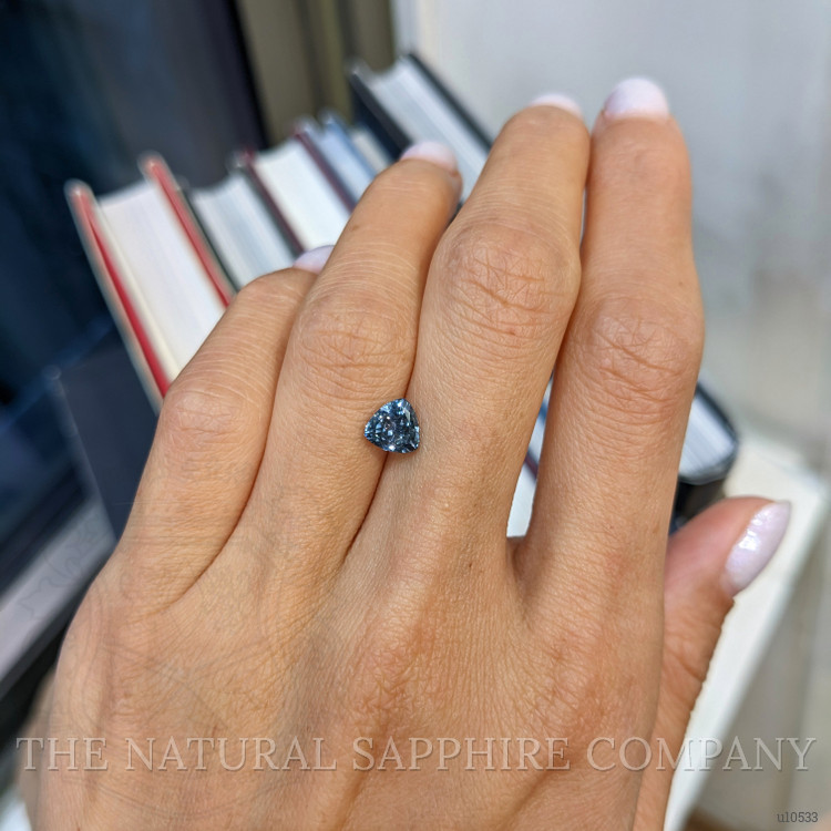 1.24 Ct. Greenish Blue Sapphire from Montana