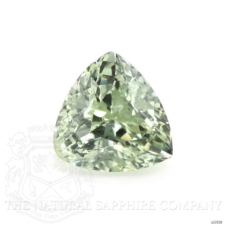 1.65 Ct. Yellowish Green Sapphire from Montana