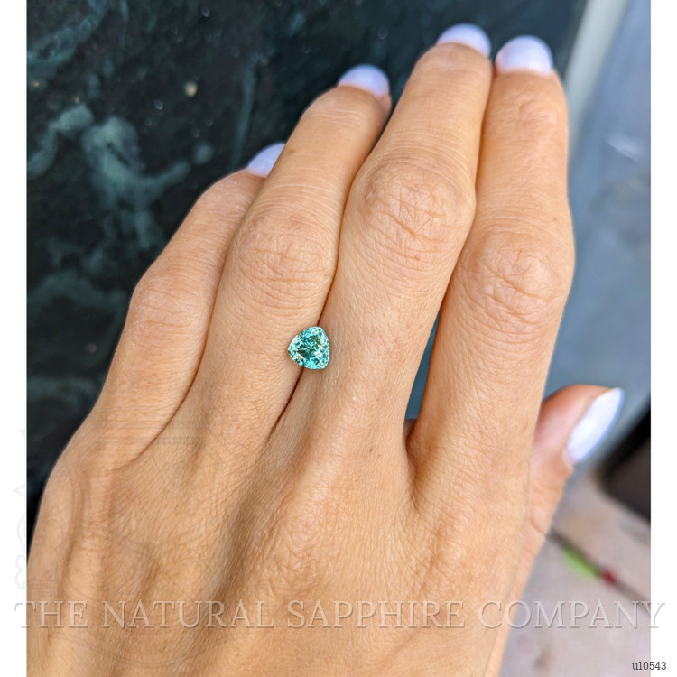 1.15 Ct. Green Sapphire from Montana