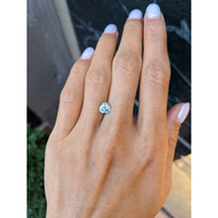 1.37 Ct. Green Sapphire from Montana Life Style