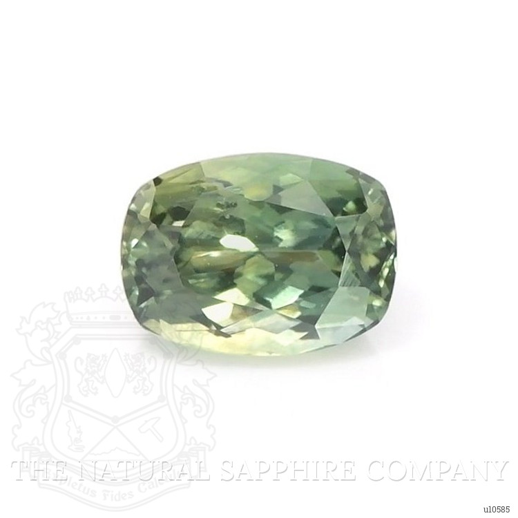 0.70 Ct. Yellowish Green Sapphire from Montana