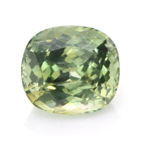 1.74 Ct. Yellowish Green Sapphire from Montana Video