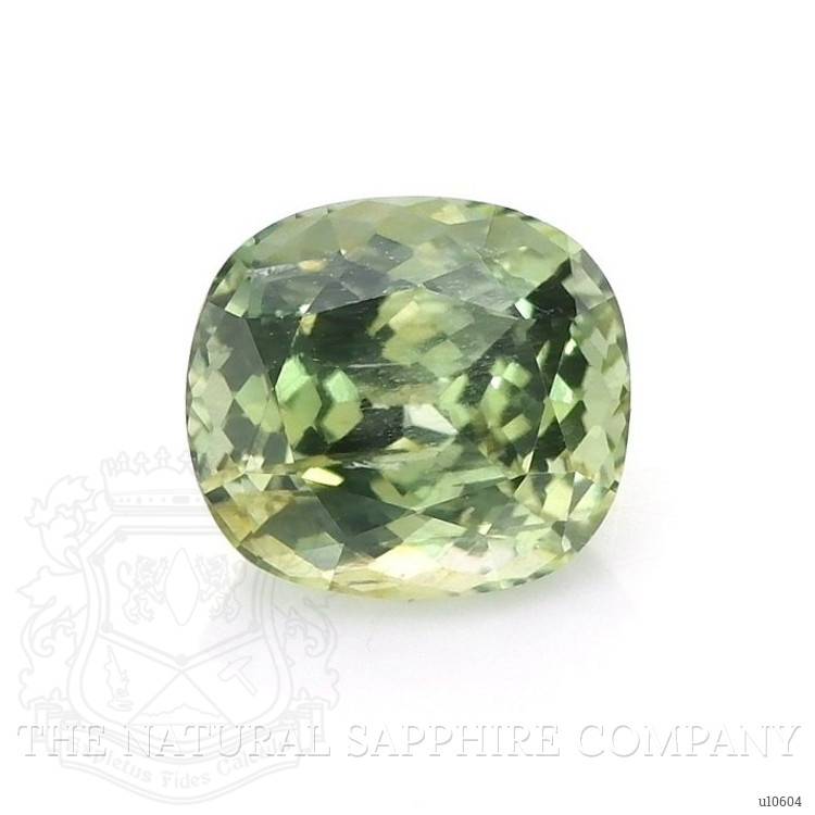 1.74 Ct. Yellowish Green Sapphire from Montana