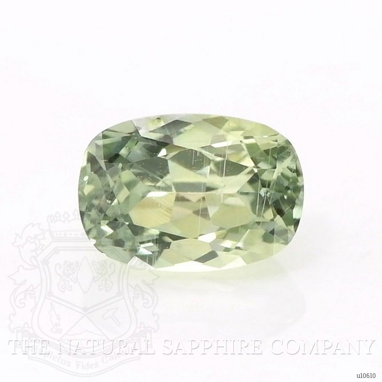 0.90 Ct. Yellowish Green Sapphire from Montana