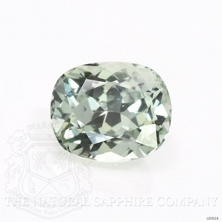 0.66 Ct. Green Sapphire from Montana