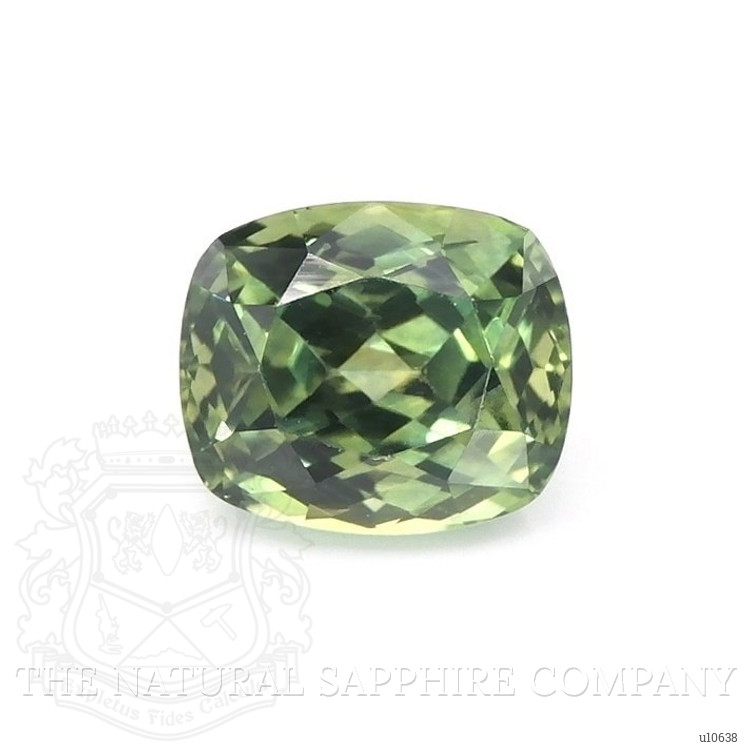 1.21 Ct. Yellowish Green Sapphire from Montana
