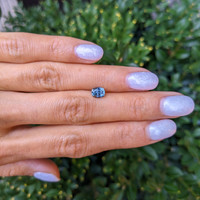 1.05 Ct. Greenish Blue Sapphire from Montana Life Style