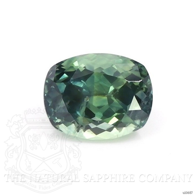 0.69 Ct. Bluish Green Sapphire from Montana