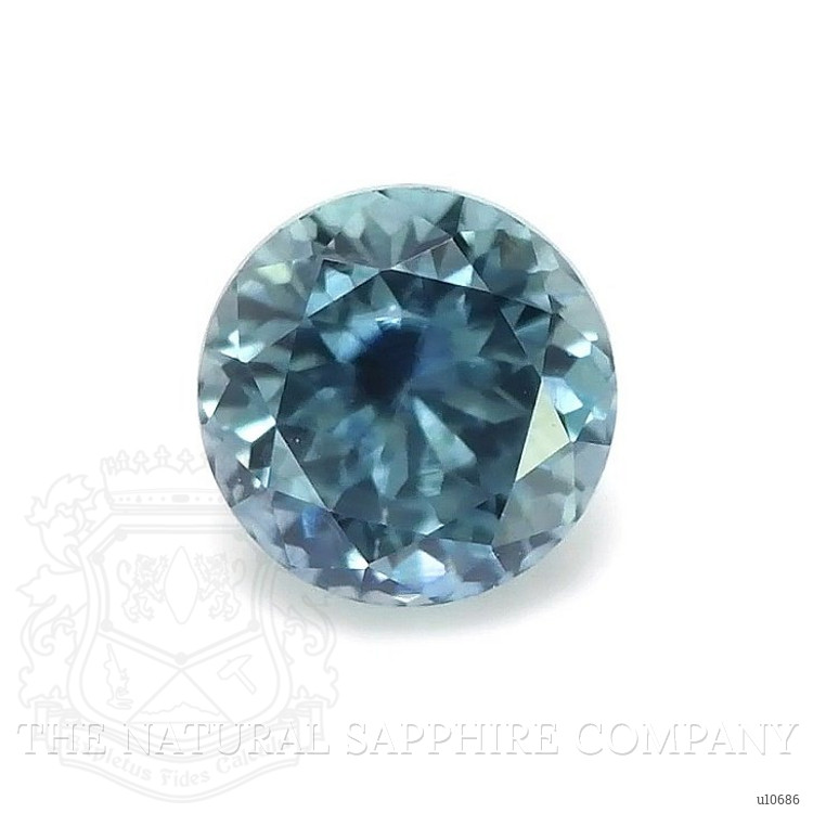 0.81 Ct. Greenish Blue Sapphire from Montana