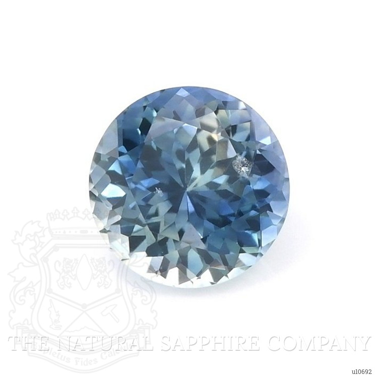 0.60 Ct. Greenish Blue Sapphire from Montana