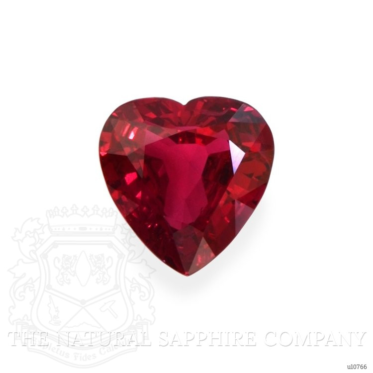 Loose Ruby - Heart 1.51 Ct. - #U10766 | The Natural Ruby Company