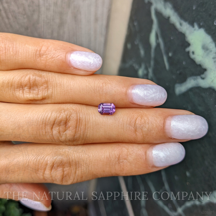1.03 Ct. Pinkish Purple Sapphire from Ceylon (Sri Lanka)