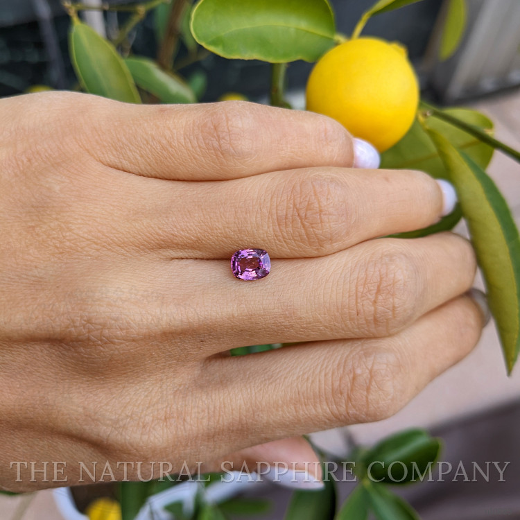 1.16 Ct. Pinkish Purple Sapphire from Ceylon (Sri Lanka)