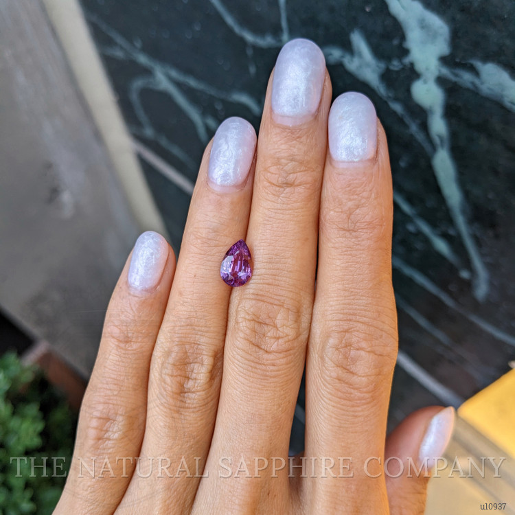 1.70 Ct. Purplish Pink Sapphire from Ceylon (Sri Lanka)