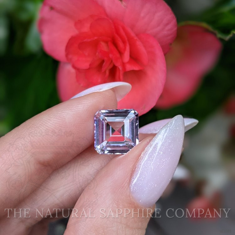 6.08 Ct. Purple Sapphire from Ceylon (Sri Lanka)