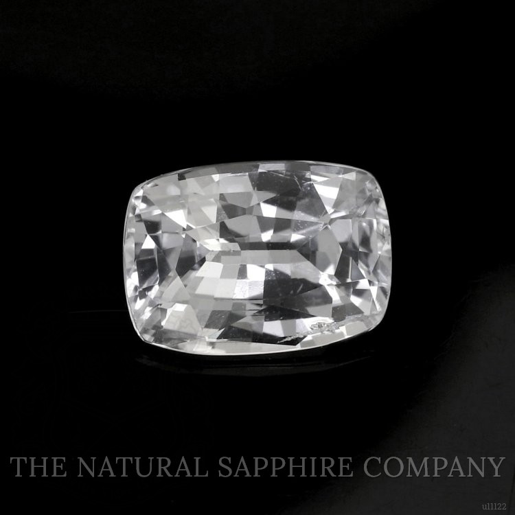 3.29 Ct. White Sapphire from Ceylon (Sri Lanka)