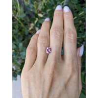 2.12 Ct. Purplish Pink Sapphire from Ceylon (Sri Lanka) Life Style