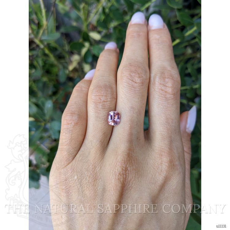 2.12 Ct. Purplish Pink Sapphire from Ceylon (Sri Lanka)