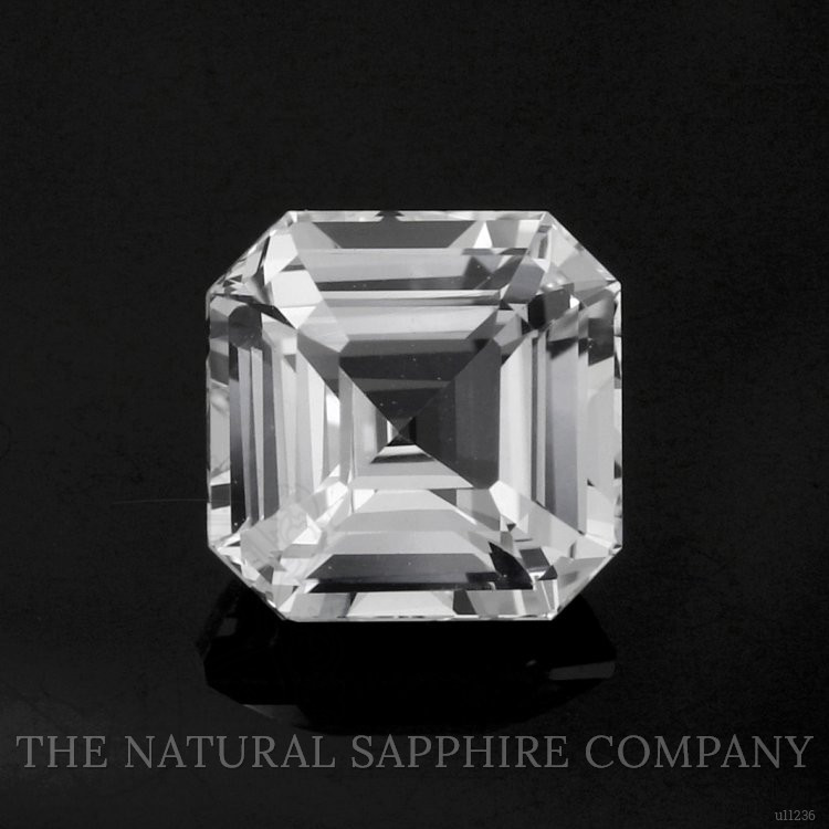 2.62 Ct. White Sapphire from Ceylon (Sri Lanka)