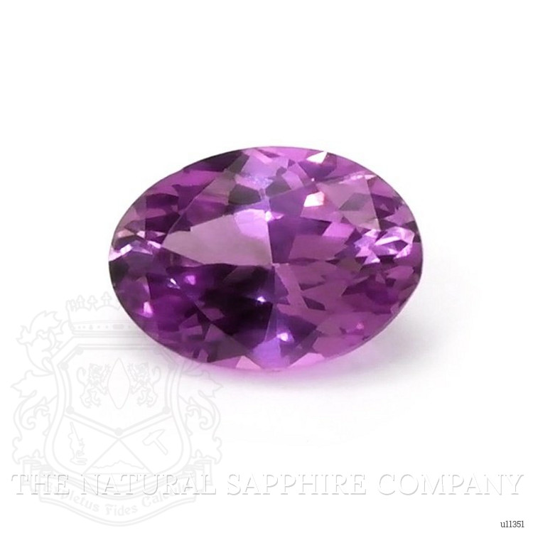 0.74 Ct. Purple Sapphire from Ceylon (Sri Lanka)