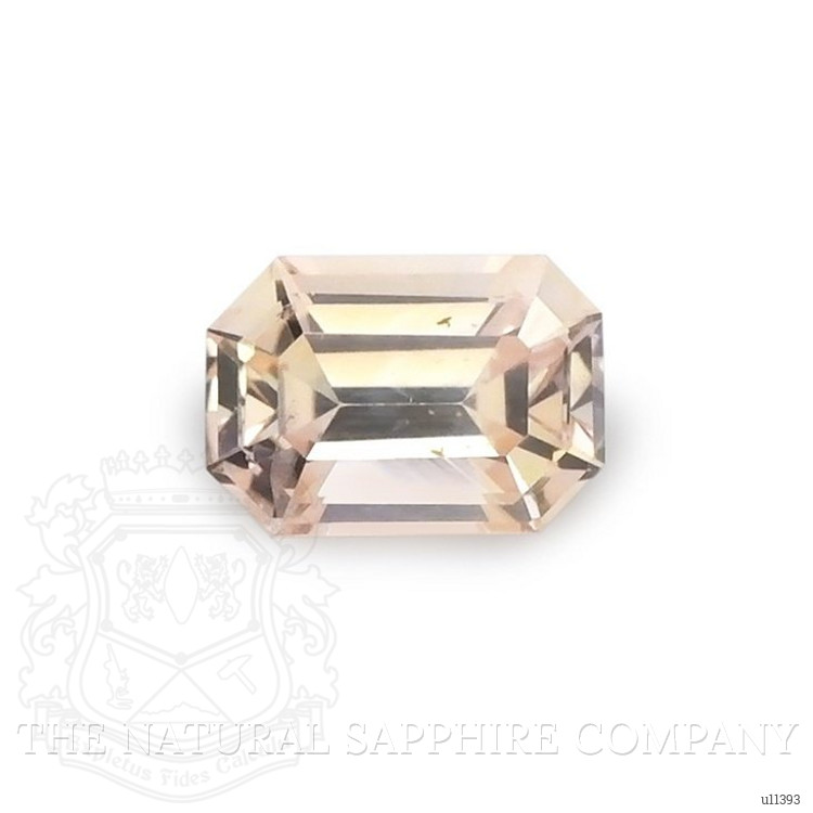 0.74 Ct. Peach Sapphire from Ceylon (Sri Lanka)