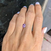 1.05 Ct. Purple Sapphire from Ceylon (Sri Lanka) Life Style