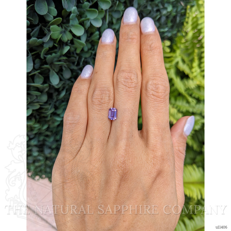 1.14 Ct. Purple Sapphire from Ceylon (Sri Lanka)