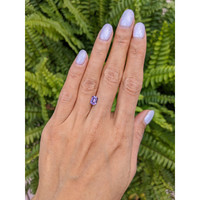 1.14 Ct. Purple Sapphire from Ceylon (Sri Lanka) Life Style