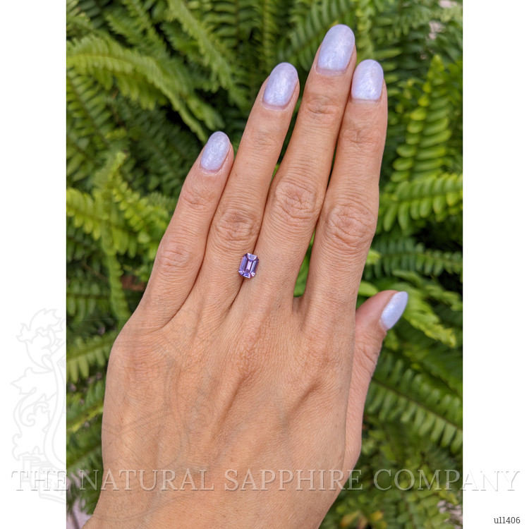 1.14 Ct. Purple Sapphire from Ceylon (Sri Lanka)