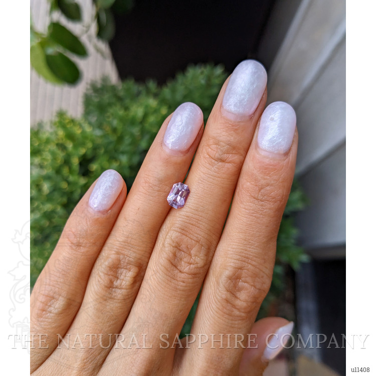 1.04 Ct. Pinkish Purple Sapphire from Ceylon (Sri Lanka)