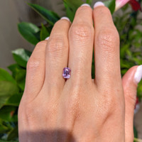 1.31 Ct. Purple Sapphire from Ceylon (Sri Lanka) Life Style