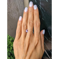 1.05 Ct. Purple Sapphire from Ceylon (Sri Lanka) Life Style