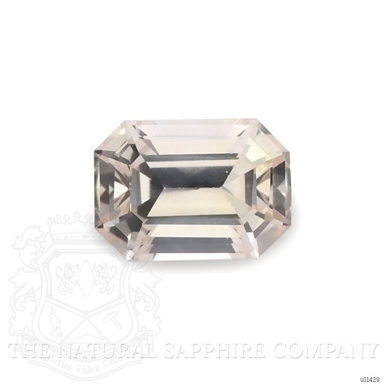 1.30 Ct. Peach Sapphire from Ceylon (Sri Lanka)