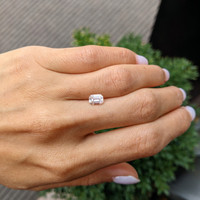 1.30 Ct. Peach Sapphire from Ceylon (Sri Lanka) Life Style