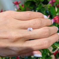 1.30 Ct. Peach Sapphire from Ceylon (Sri Lanka) Life Style