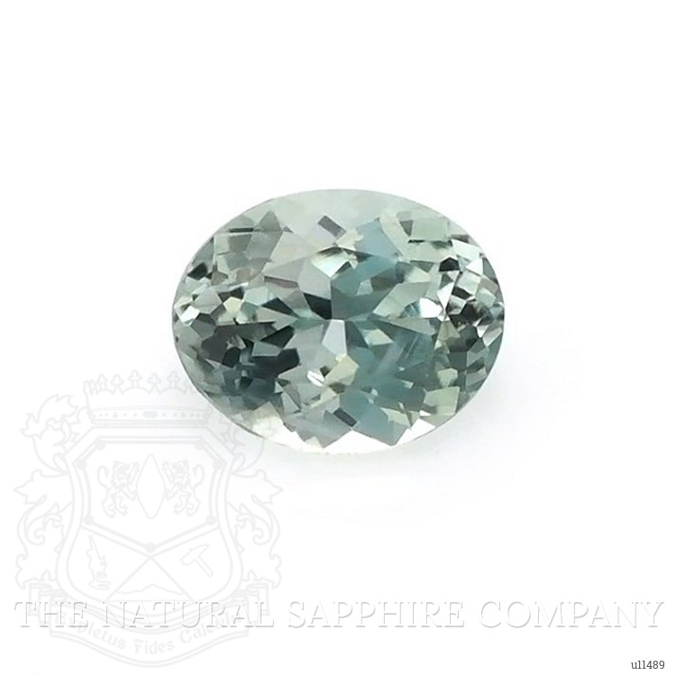 0.58 Ct. Bluish Green Sapphire from Montana