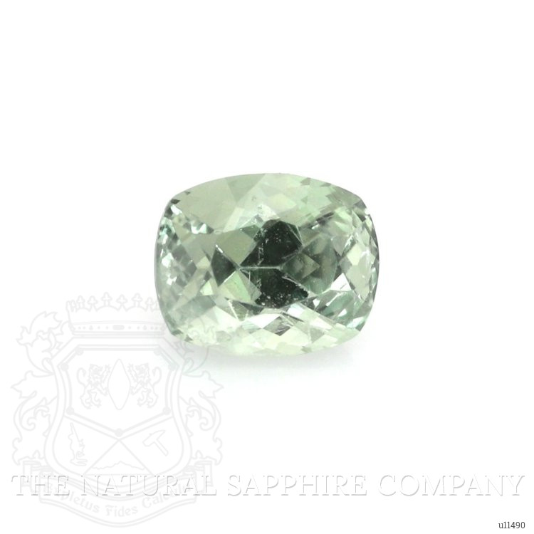 0.59 Ct. Green Sapphire from Montana