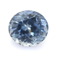 0.90 Ct. Greyish Blue Sapphire from Montana Video