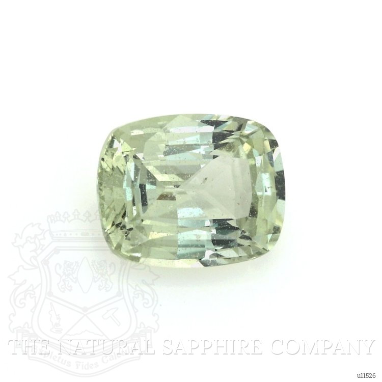 2.22 Ct. Yellowish Green Sapphire from Ceylon (Sri Lanka)