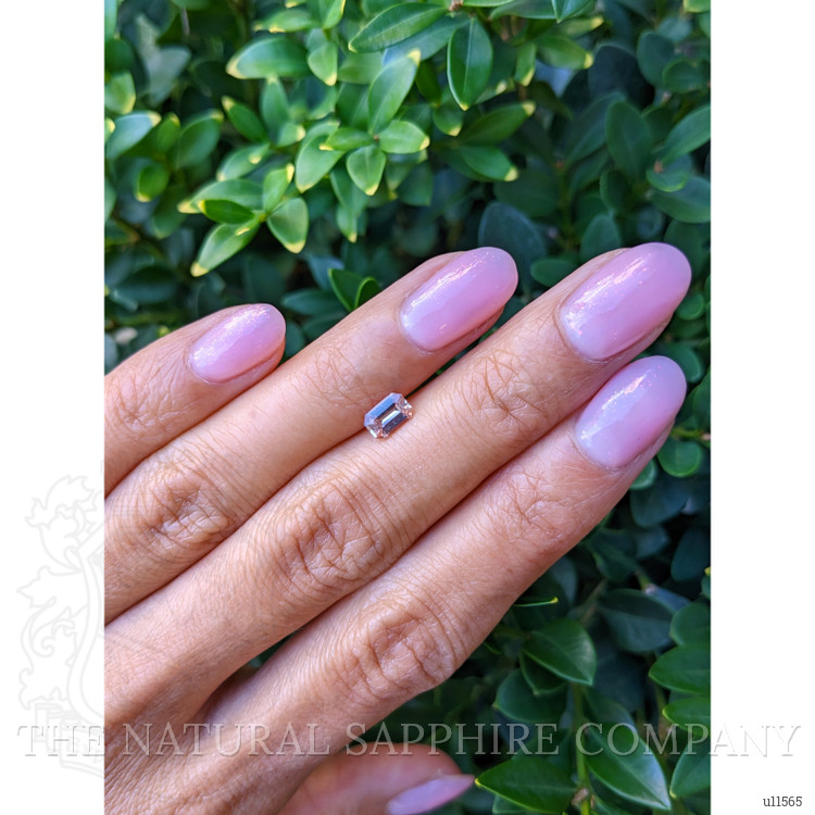 0.67 Ct. Peach Sapphire from Ceylon (Sri Lanka)