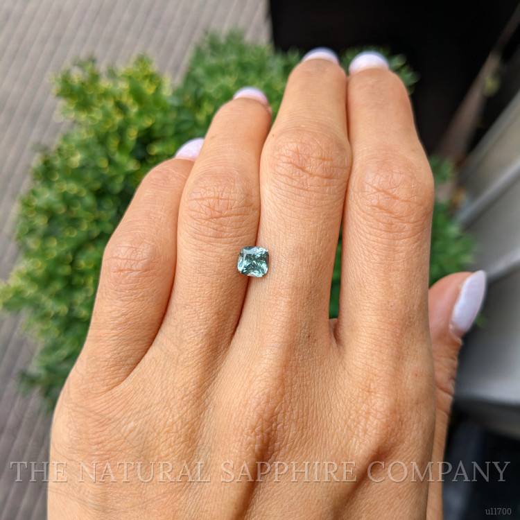 1.21 Ct. Green Sapphire from Montana