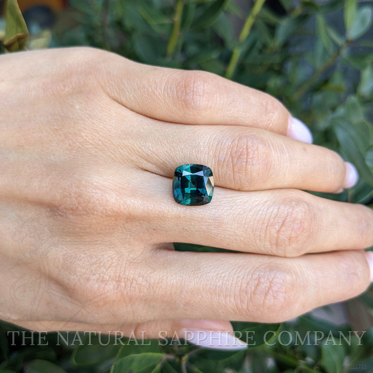 5.93 Ct. Bluish Green Sapphire from Australia