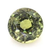 2.58 Ct. Greenish Yellow Sapphire from Montana Video