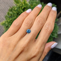 1.44 Ct. Greenish Blue Sapphire from Montana Life Style