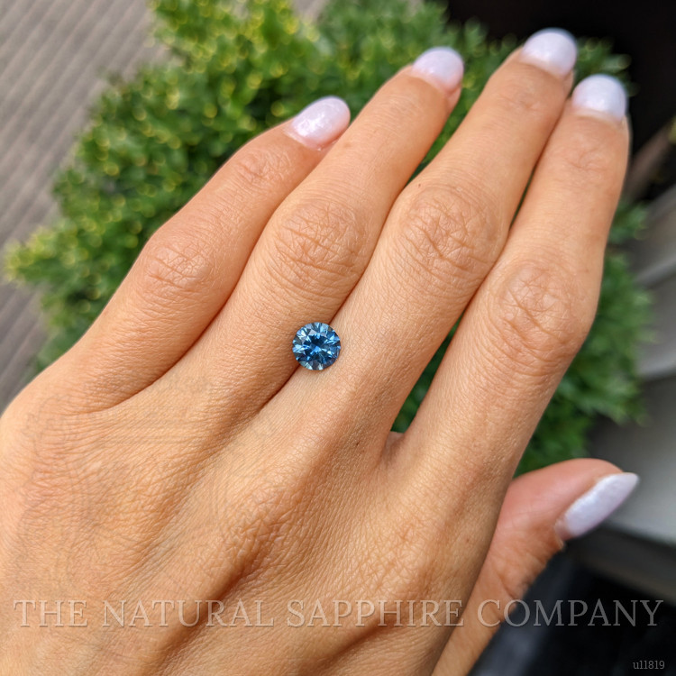 1.44 Ct. Greenish Blue Sapphire from Montana