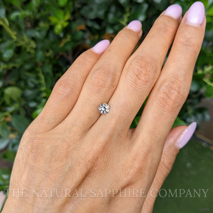 0.58 Ct. Greenish Brown Sapphire from Montana