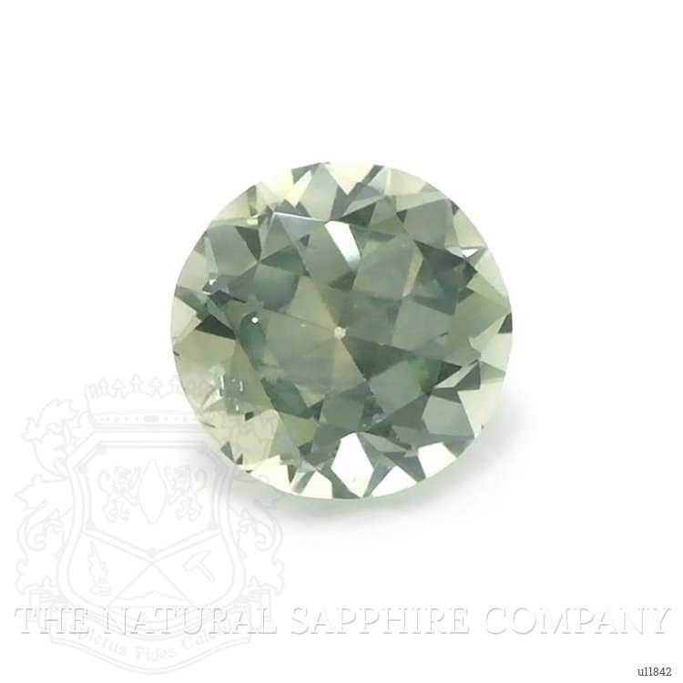 0.97 Ct. Yellowish Green Sapphire from Montana