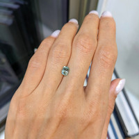 1.24 Ct. Green Sapphire from Montana Life Style