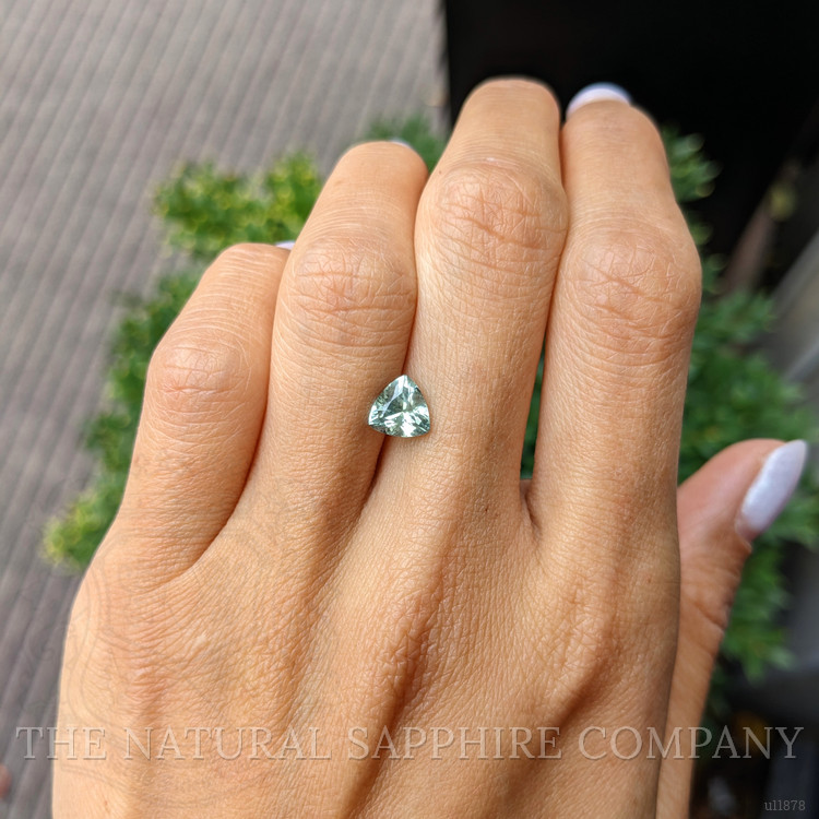 1.34 Ct. Green Sapphire from Montana